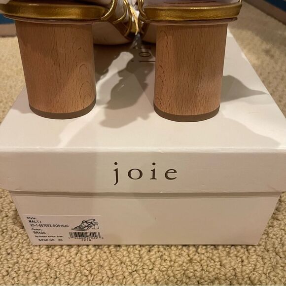 joie Malta brass strappy sandal - Picture 4 of 7